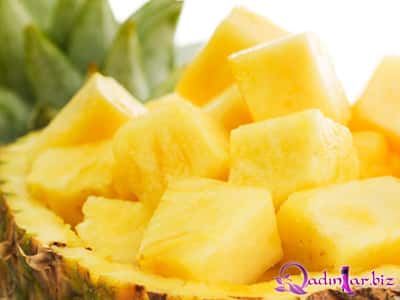 Ananasın gözəlliyə 8 faydası