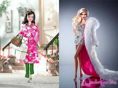 Barbie gəlincikləri üçün məşhur brendlərin geyimləri (2. hissə)