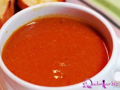 Pomidor şorbası resepti