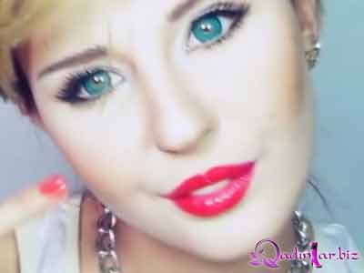 Miley Cyrus makyajı - Video