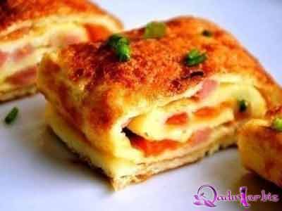 Katalon sayağı omletlə resepti - FOTO RESEPT