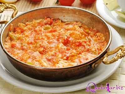 Pomidor yumurta resepti