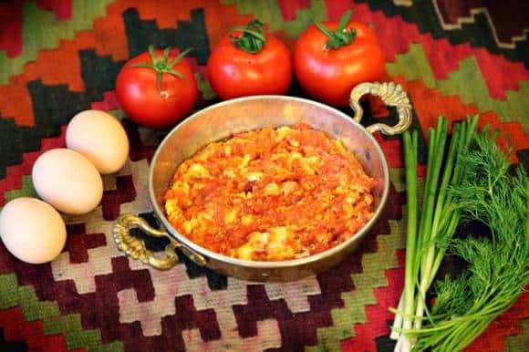 Pomidor yumurta ehtirası artırır - Resept