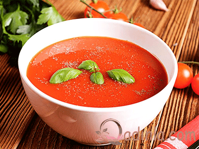 Qarpızlı və pomidorlu Gazpacho resepti