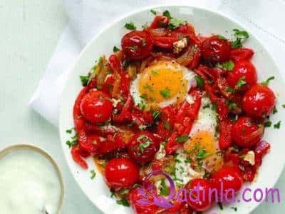 Pomidorlu qəlyanaltı resepti