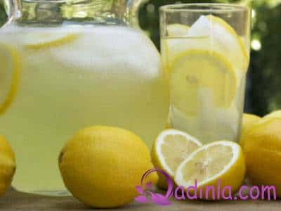 Limonlu su içmək üçün 6 səbəb