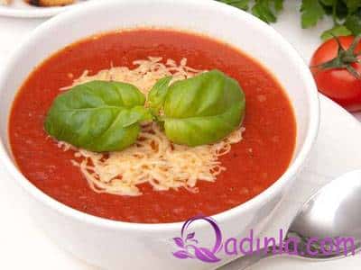 Südlü pomidor şorbası resepti