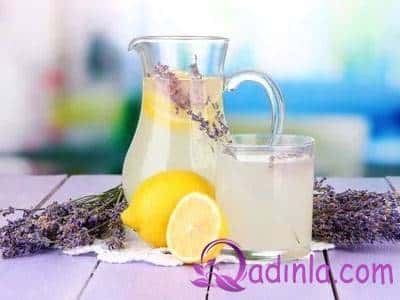 Lavandalı limonad resepti