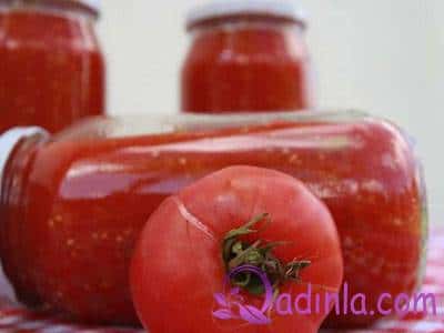 Pomidor konservası resepti