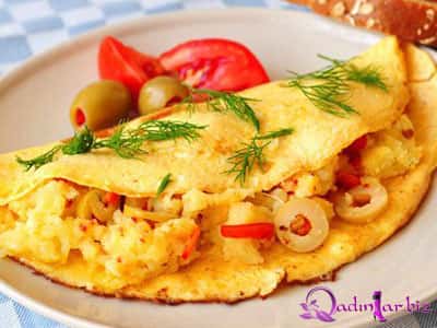 Rəngli omlet