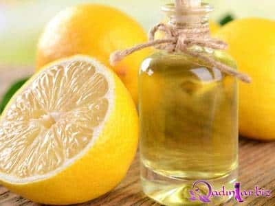 Limon yağının faydaları