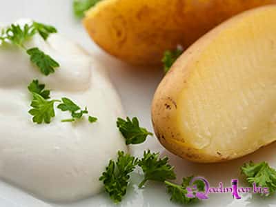Kartoflu qatıq diyeti (3 Gündə 5 kq)