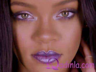 Superstar Rihannadan makiyaj dərsi