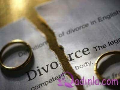 Kağız üzərindəki boşanmalar